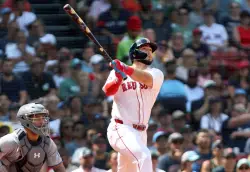 Red Sox manager says injured outfielder progressing slower than expected